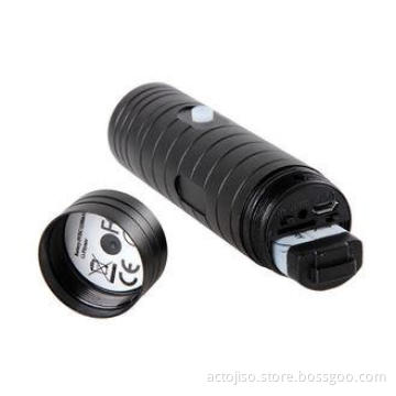 1920*1080 Cylinder Aluminium Bullet Full HD Action Camera f